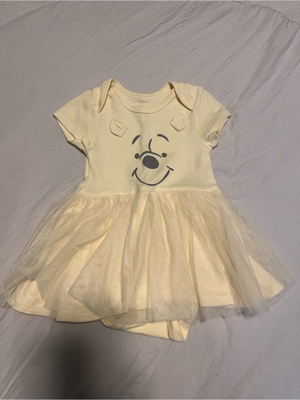Disney Cream Winnie the Pooh Tulle Dress